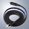 500-LAN6KCFL02 LANケーブル CAT6 USB TypeC変換 サンワダイレクト 06836519