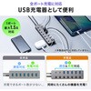 400-HUBC32GM-12 USBハブ USB TypeC スイッチ付き サンワダイレクト 06836546
