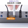 400-HUBC32GM-12 USBハブ USB TypeC スイッチ付き サンワダイレクト 06836546