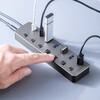 400-HUBC32GM-12 USBハブ USB TypeC スイッチ付き サンワダイレクト 06836546