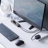 400-HUBC32GM-12 USBハブ USB TypeC スイッチ付き サンワダイレクト 06836546
