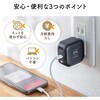 400-ADRIP016W カードリーダー iPad/iPhone/Android用 バックアップ用 サンワダイレクト 06836589