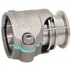 TC6-FE38-1.5S 漏れ抜け防止ホース継手(フェルール) ステンレス製 TFE・TPE100C専用  [トヨコネクタ TC6-FE型] TOYOX(トヨックス) 06836607