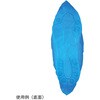 PE100 使い捨てシューズカバー ポリエチレン製軽量タイプ 1袋 100枚入 アズワン 06837140
