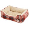 - Homey ループチェックスクエアベッド ペットプロジャパン 06837700