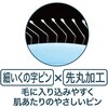 W26849 SelfTrimmer プッシュ掃除式 肌に優しいスリッカーブラシ Petio 06838296