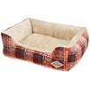 - Homey ループチェックスクエアベッド ペットプロジャパン 06838662