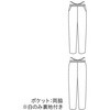 MB005-83-ML パンツ 兼用 総ゴム 住商モンブラン 06839608