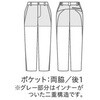 MB652-10-M パンツ メンズ 住商モンブラン 06843738