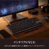 TK-MC31UKPAGY メカニカルキーボード 有線 テンキーレス 静音 赤軸 リニア コンパクト 日本語配列 USB-C接続 AI起動キー エレコム 06846739