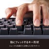 TK-MC51UKPAGY メカニカルキーボード 有線 フルサイズ 静音 赤軸 リニア テンキー付き 日本語配列 USB-C接続 エレコム 06846748