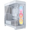 CC-9011315-WW PCケース [ATX /Micro ATX /Extended ATX /Mini-ITX] FRAME 4500X RS-R ARGB Panoramic Glass ホワイト CORSAIR 06854412