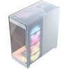 CC-9011315-WW PCケース [ATX /Micro ATX /Extended ATX /Mini-ITX] FRAME 4500X RS-R ARGB Panoramic Glass ホワイト CORSAIR 06854412