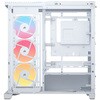 CC-9011315-WW PCケース [ATX /Micro ATX /Extended ATX /Mini-ITX] FRAME 4500X RS-R ARGB Panoramic Glass ホワイト CORSAIR 06854412
