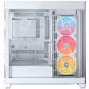 CC-9011317-WW PCケース [ATX /Micro ATX /Extended ATX /Mini-ITX] FRAME 4500X LX-R RGB iCUE LINK Panoramic Glass ホワイト CORSAIR 06854482