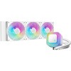 R-LE360-WHAMMN-G-2 水冷CPUクーラー 120mmファンx3 [LGA1851/1700/1200/1155/1151/1150・AM5/AM4] LE360 WH V2 ホワイト R-LE360-WHAMMN-G-2 DEEPCOOL 06854561