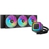 R-LE360-BKAMMC-G-2 水冷CPUクーラー 120mmファンx3 [LGA1851/1700/1200/1155/1151/1150・AM5/AM4] LE360 V2 ブラック R-LE360-BKAMMC-G-2 DEEPCOOL 06854579