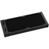 R-LE240-BKAMMC-G-2 水冷CPUクーラー 120mmファンx2 [LGA1851/1700/1200/1155/1151/1150・AM5/AM4] LE240 V2 ブラック R-LE240-BKAMMC-G-2 DEEPCOOL 06854588
