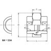 316U15A ユニオン(ガスケット) イノック 06855232