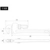 PW350E パイプレンチ 標準型 LOBSTER(ロブスター/エビ印/ロブテックス) 06860292