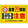 BW-7 ポイント反射表示板(両面) 570×650×630mm Eタイプ 速度30km規制 注意 コンツナ 06870889