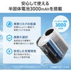 FAN-USB2BK 扇風機 USB TypeC 半固体電池内蔵 サンワサプライ 06875947