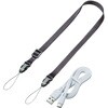 FAN-USB2BK 扇風機 USB TypeC 半固体電池内蔵 サンワサプライ 06875947