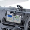 200-CAR130 車載ホルダー Magsafe対応 真空吸盤・ヒンジ調整 サンワダイレクト 06875972