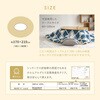 270625303 アルミシート入り 蓄熱こたつ布団 約210x170 楕円形 オーバル デルタ柄 グレー 萩原 06877119