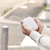 LCAEA024-LW ストラップにもなるUSBコード一体型使い捨てないカイロ リリーホワイト ライフオンプロダクツ 06879070