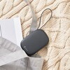 LCAEA024-CR ストラップにもなるUSBコード一体型使い捨てないカイロ チャコール ライフオンプロダクツ 06879097