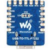 WAVESHARE-27466 FT232RNL搭載USB Type-C-シリアルアダプタ WAVESHARE 06892352