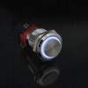 GB-PSLED-A12V-WH LED付オルタネイト型プッシュスイッチ(白) Asian Brand 06902319