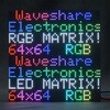 WAVESHARE-22100 Waveshare RGB LEDマトリックスモジュール(64×64ドット) WAVESHARE 06916922