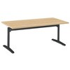 87AHAM MAS2 Livesミーティングテーブル T字脚天板フラップ/矩形 1800×900×720 オカムラ(岡村製作所) 06925129