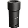 ソケット ディープタイプ 差込角19．0x対辺46mmx100L NAC(長堀工業)