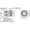Φ30 押ボタンスイッチ(平形) IDEC(和泉電気)