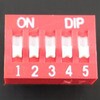 DS-05-V DIPスイッチ 5極 Dailywell Electronics 06941939