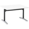 87AHAK MEV6 Livesミーティングテーブル T字脚天板フラップ/矩形 1200×900×720 オカムラ(岡村製作所) 06957715