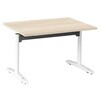87AHAK MDB4 Livesミーティングテーブル T字脚天板フラップ/矩形 1200×900×720 オカムラ(岡村製作所) 06977787