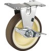 315ER-UR75 Eシリーズオールステンレス固定SP付ウレタン車75mm ハンマーキャスター 06998398