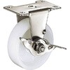 315ER-N50 Eシリーズオールステンレス固定SP付ナイロン車50mm ハンマーキャスター 07000306