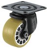 5401S-BAU65 低床式重荷重用 自在 ウレタンB車 65mm 68×68ピッチ ハンマーキャスター 07005723