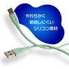 ALG-P5SCAC20BK PS5用シリコンケーブルTypeAtoC2m ブラック ALLONE 07027242