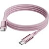 FUSB-CCAC1910PK USB-C - USB-Cケーブル [充電 /転送 /1.0m /PD240W /USB2.0]  パステルピンク FUSB-CCAC1910PK [USB-C - USB-C] フリーダム 07028529