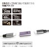 FUSB-CCA07C Type-C変換アダプター 中継ストレート(メス-メス) PD EPR240W   FUSB-CCA07C フリーダム 07028757