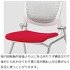 8142RB F3Z6 グラータ ネスティング 肘付  背パッド付 グレーシェル シルバーフレーム ナイロン双輪 オカムラ(岡村製作所) 07056930