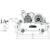 TLP37B-10 M5 COMGレシプロコンプレッサ タンクマウント アネスト岩田 07069736