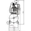 TLP37B-10 M5 COMGレシプロコンプレッサ タンクマウント アネスト岩田 07069736