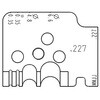 708 227 3 0 バスラインストリップ用替刃 RENNSTEIG(レンシュタイグ) 07273467